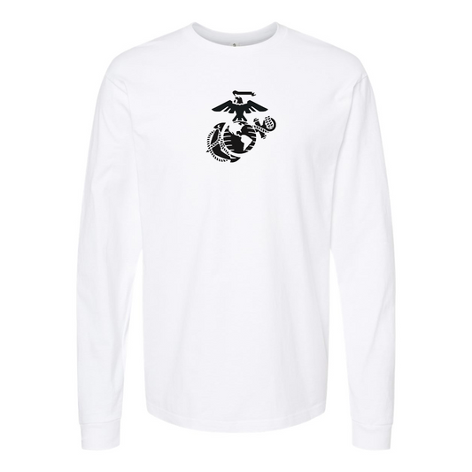 Youth USMC Symbol Cotton Long Sleeve T-Shirt