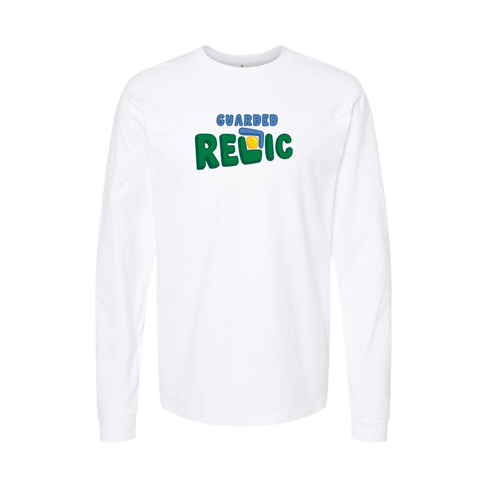 Youth Guarded Relic Logo Cotton Long Sleeve T-Shirt
