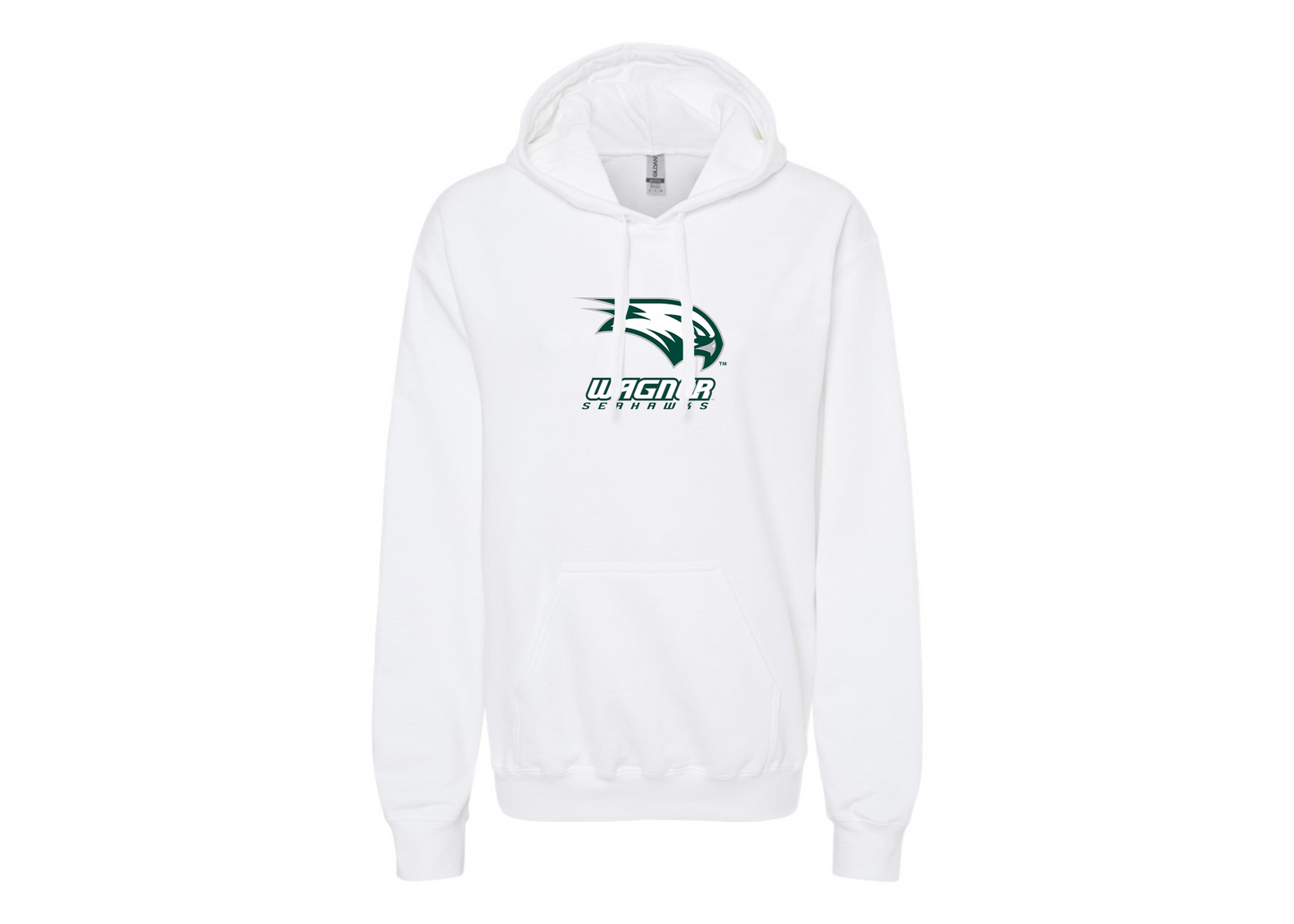 Men's Wagner Seahawks Softstyle Midweight Hooded Sweatshirt