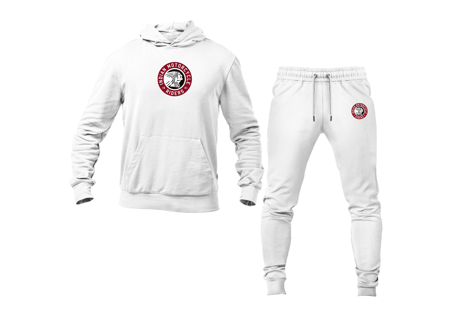 Men's Indian Motorcycle Hoodie Joggers Set
