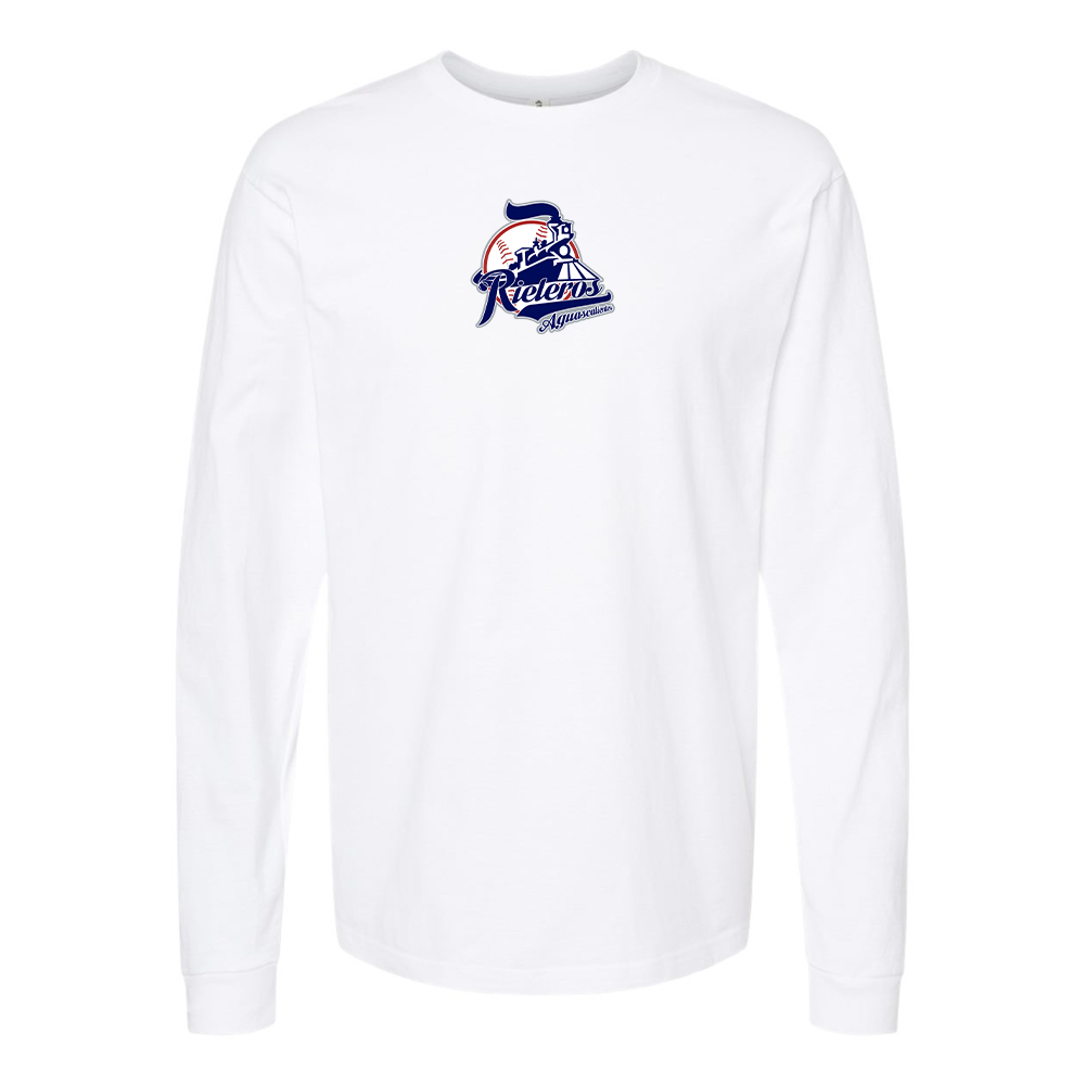 Men's Aguascalientes Rieleros Logo Long Sleeve T-Shirt