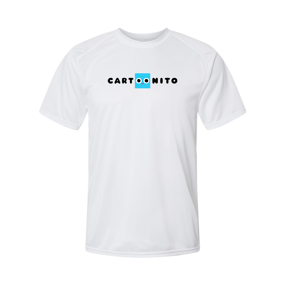 Men's Cartoonito Logo Polyester T-Shirt