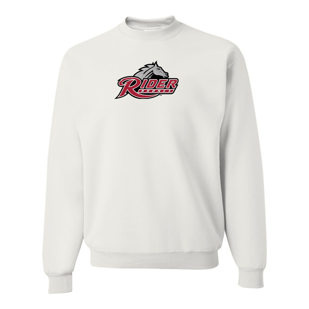 Men's Rider Broncs Logo  JERZEES NuBlend Crewneck Sweatshirt