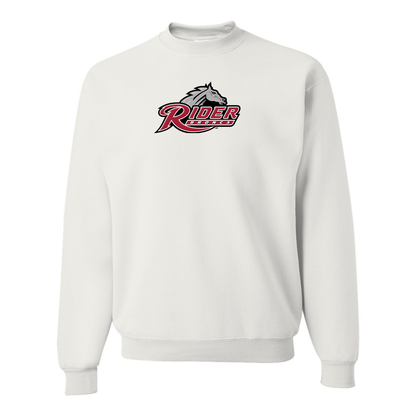 Men's Rider Broncs Logo  JERZEES NuBlend Crewneck Sweatshirt