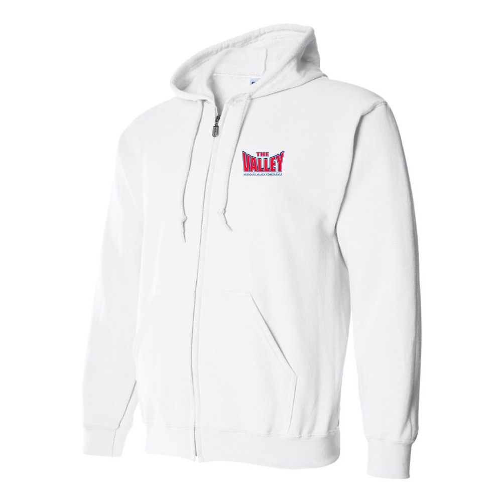 Men's Missouri Valley Conference Logo Zipper Hoodie