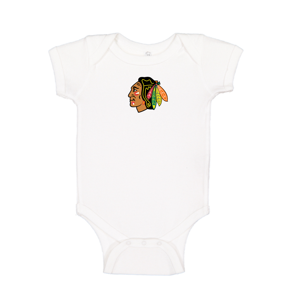 Blackhawks Logo Baby Romper Onesie