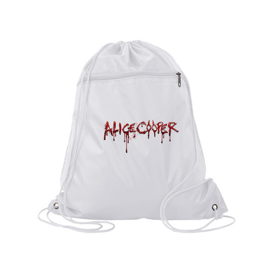 Alice Cooper Logo Q-Tees - Polyester Cinchpack