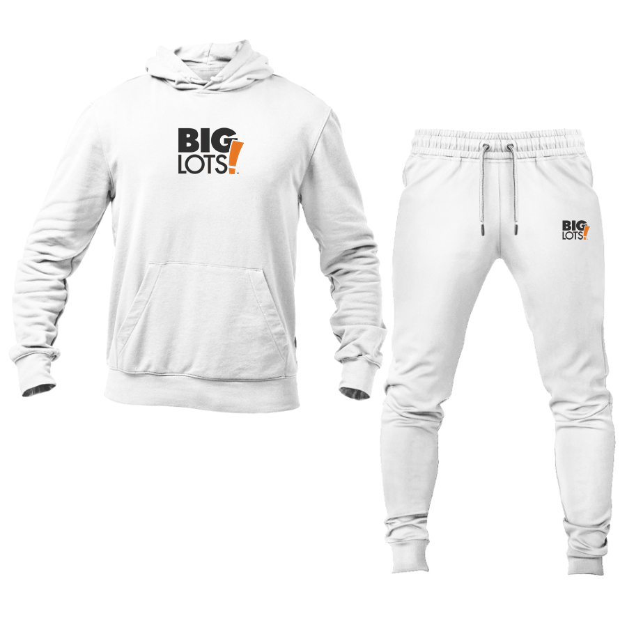 Men's Big Lots Logo  Hoodie Joggers Set