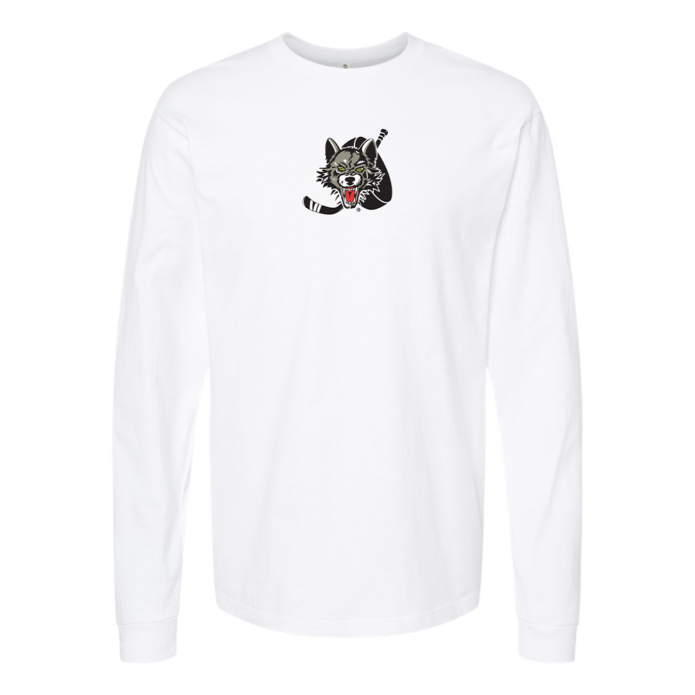 Men's Chicago Wolves Logo Long Sleeve T-Shirt