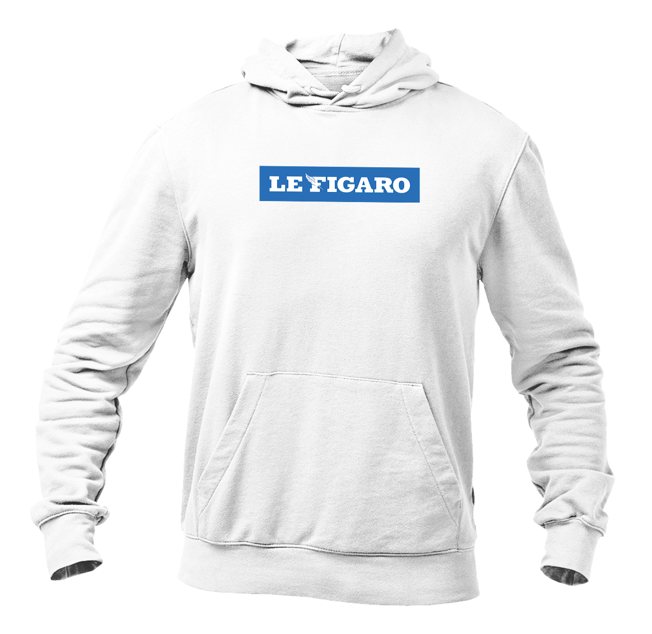 Men's Le Figaro Logo  Pullover Hoodie