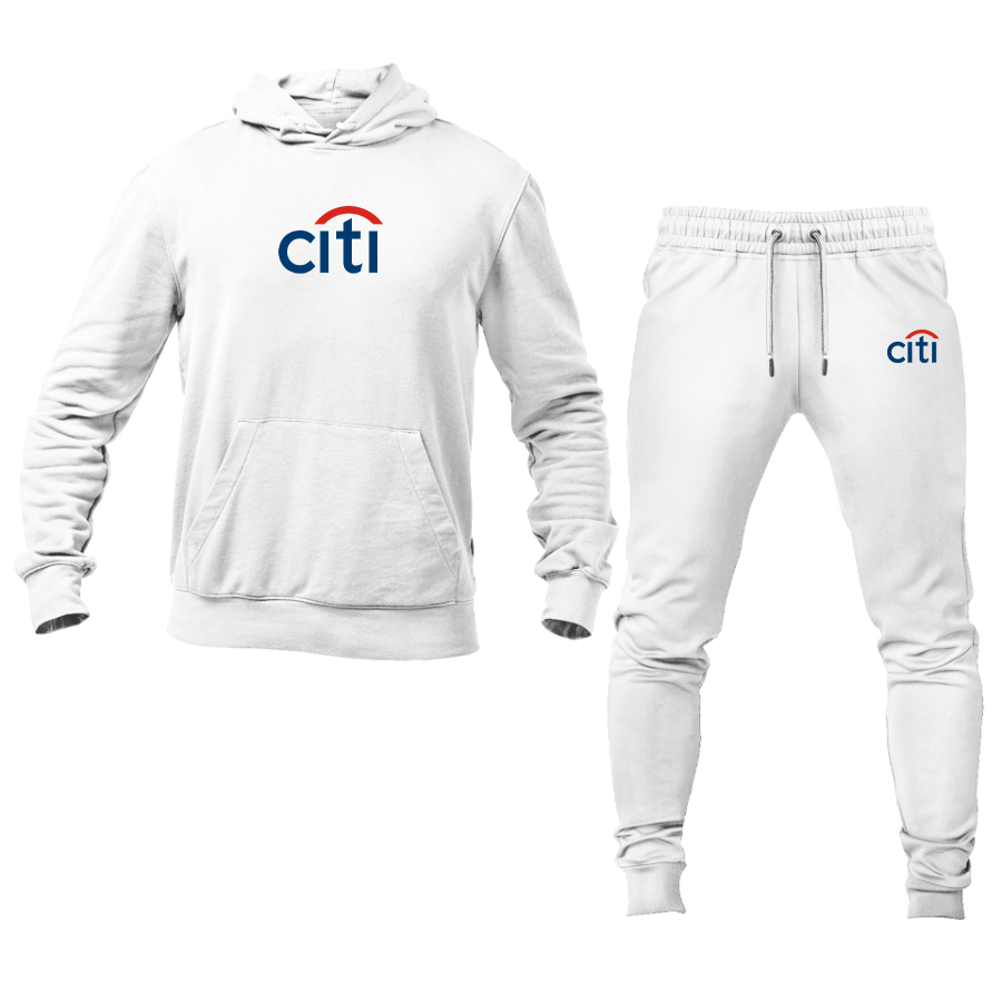 Men's Citi logo Hoodie Joggers Set