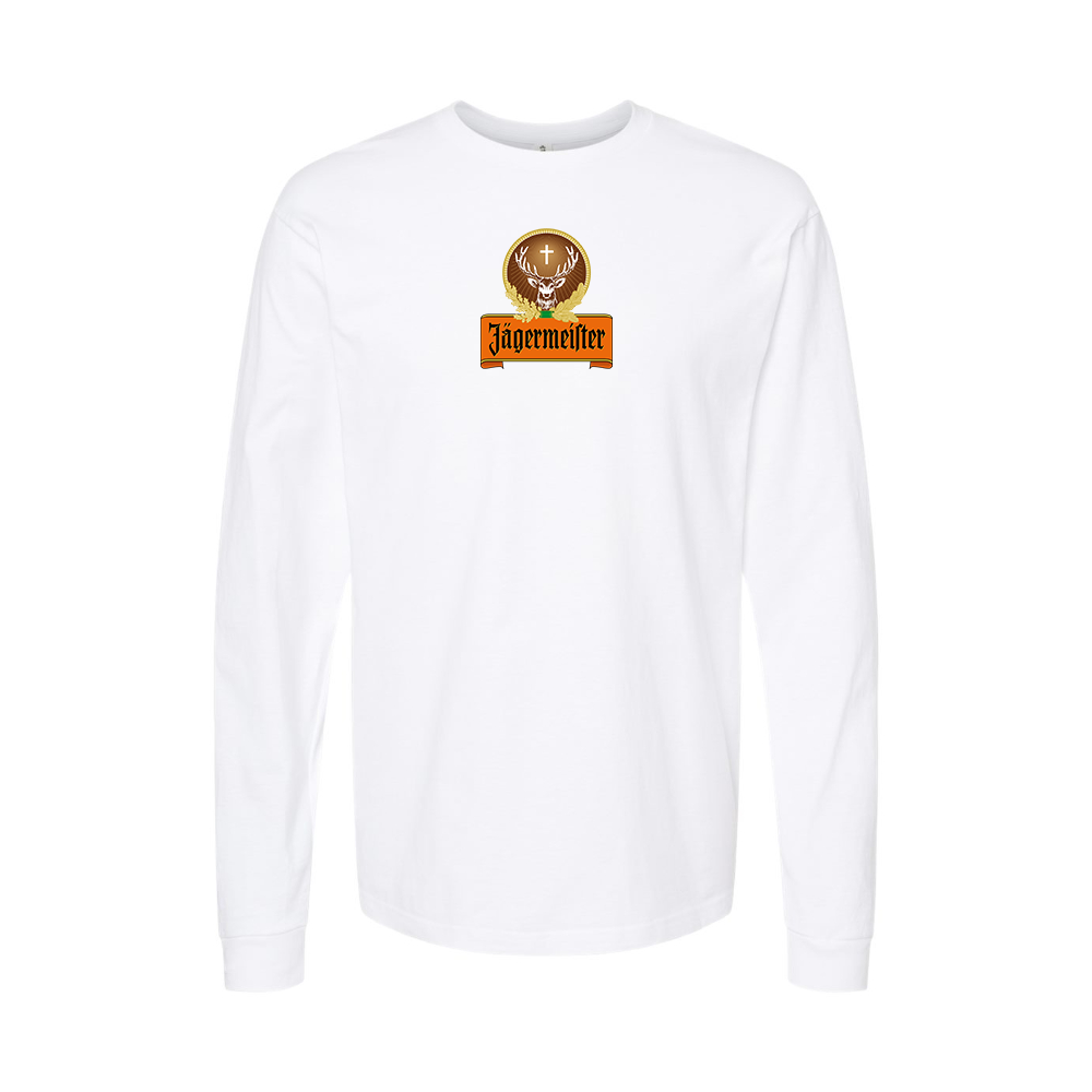 Youth Jagermeister Logo Cotton Long Sleeve T-Shirt