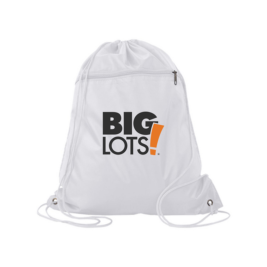 Big Lots Logo Q-Tees - Polyester Cinchpack