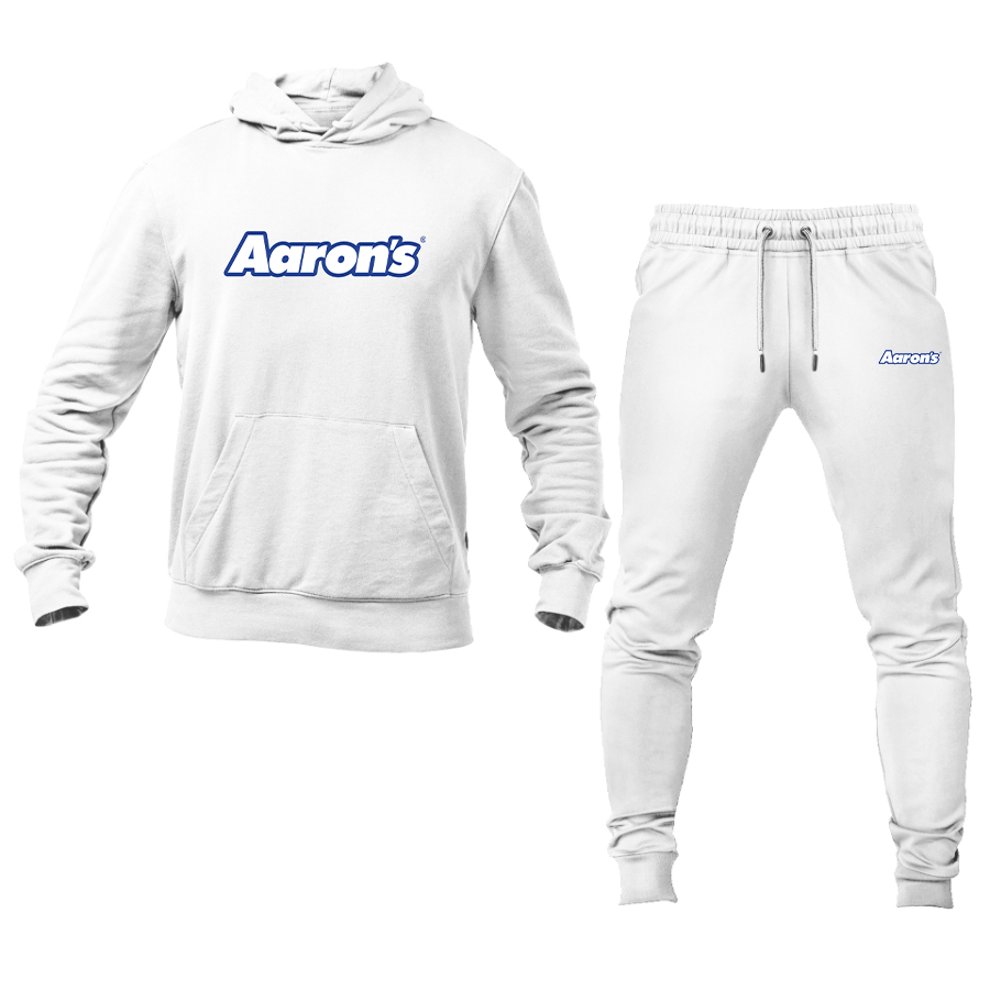 Men's Aaron_s Logo Hoodie Joggers Set