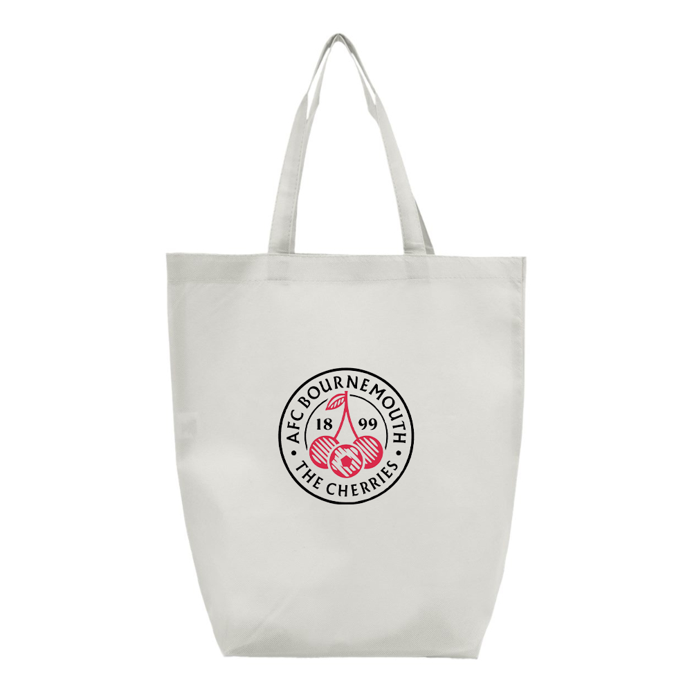 AFC Bournemouth Soccer Logo Q-Tees Non-Woven Gusset Bottom Tote