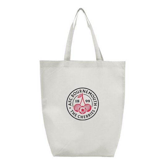 AFC Bournemouth Soccer Logo Q-Tees Non-Woven Gusset Bottom Tote