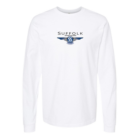 Youth Suffolk Sportscars Logo Cotton Long Sleeve T-Shirt