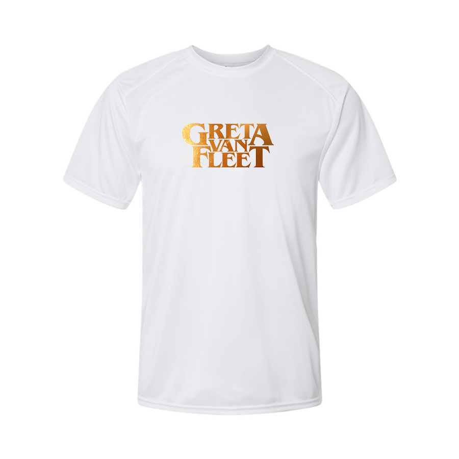 Men's Greta Van Fleet Logo Polyester T-Shirt