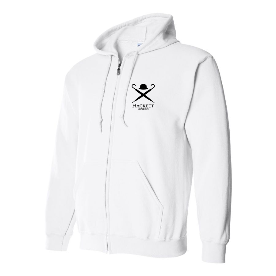 Men's Hackett London Logo Zipper Hoodie