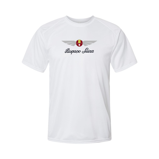 Men's Hispano Suiza Logo Polyester T-Shirt
