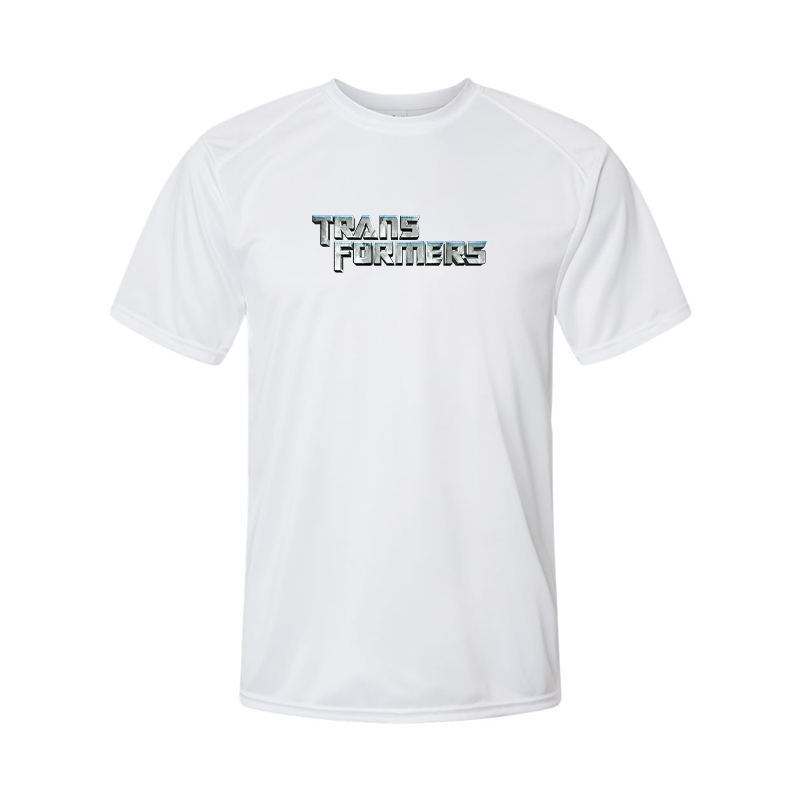 Men's Transformers Logo Polyester T-Shirt