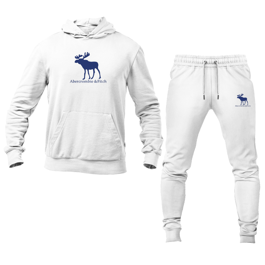 Men's Abercrombie & Fitch Moose Logo Hoodie Joggers Set