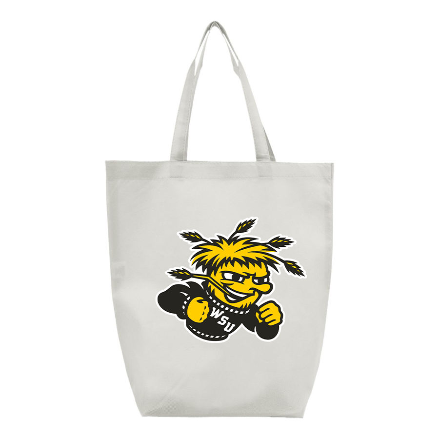 Wichita State Shockers Q-Tees Non-Woven Gusset Bottom Tote