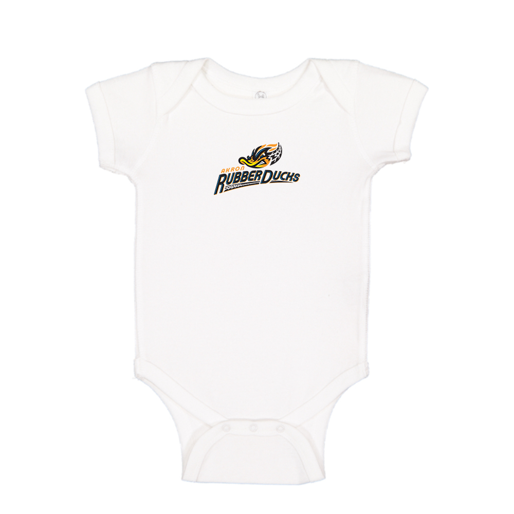 Akron RubberDucks Logo Baby Romper Onesie