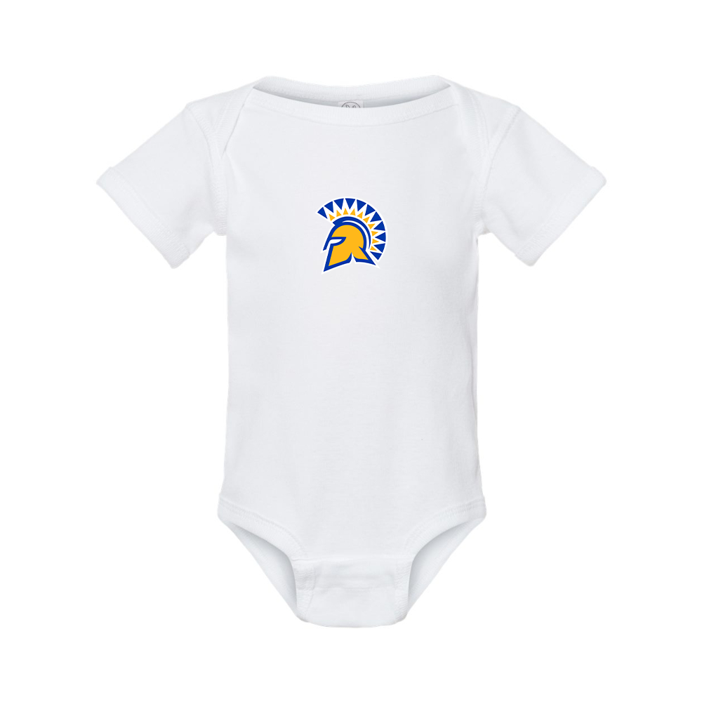 San Jose State Spartans Logo Rabbit Skins Infant Baby Rib Bodysuit