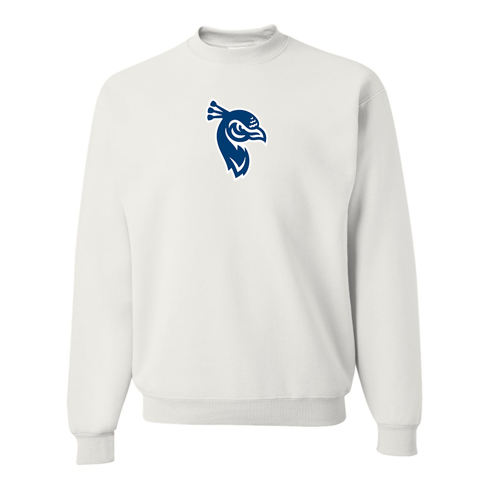 Men's Saint Peters Peacocks Logo JERZEES NuBlend Crewneck Sweatshirt