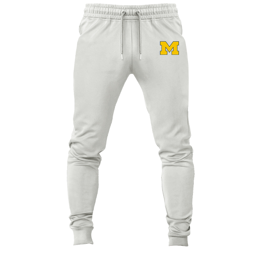 Men's Michigan Wolverines Logo Joggers Sweatpants