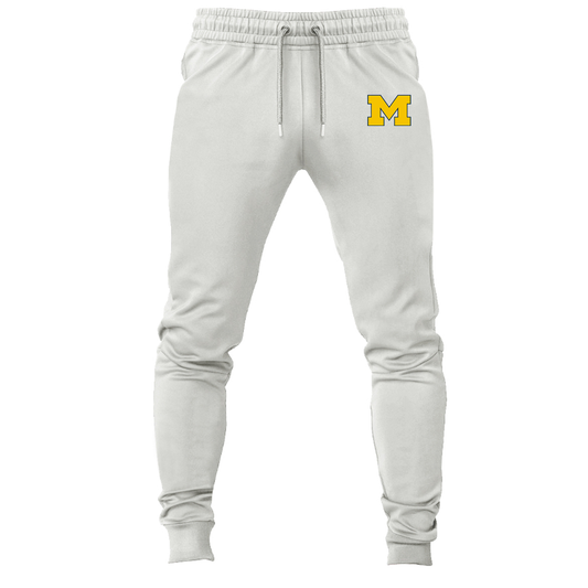 Men's Michigan Wolverines Logo Joggers Sweatpants
