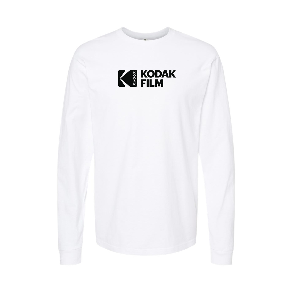 Youth Kodak Motion Picture Film Logo Cotton Long Sleeve T-Shirt