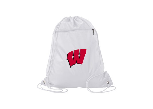 Wisconsin Badgers Q-Tees - Polyester Cinchpack