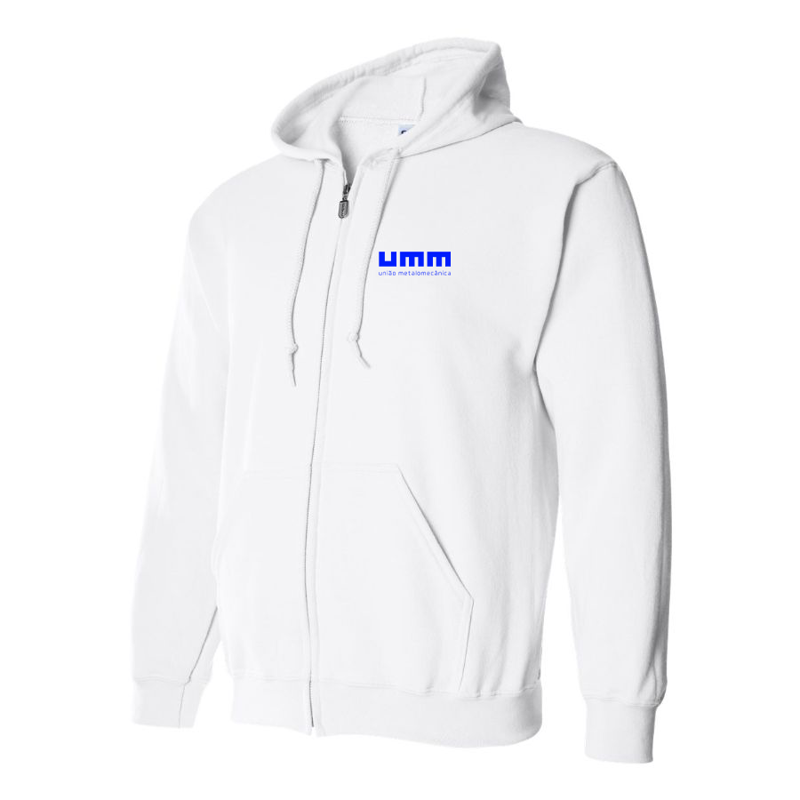 Men's UMM Logo Zipper Hoodie