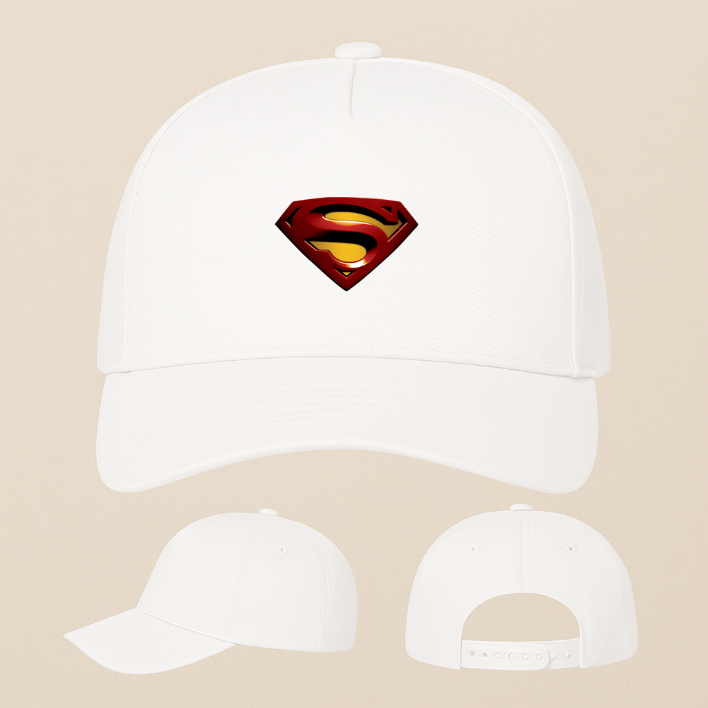 Superman Superhero Five Panel Twill Snapback Cap