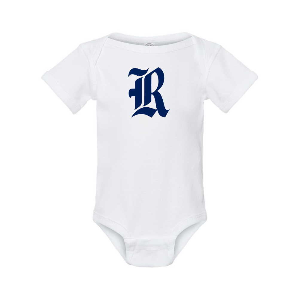 Rice Owls Logo Rabbit Skins Infant Baby Rib Bodysuit