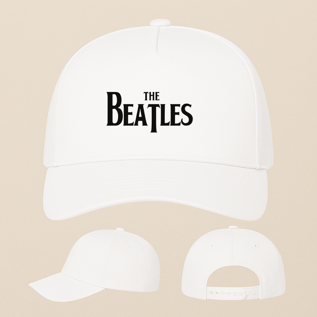 The Beatles Music Five Panel Twill Snapback Cap