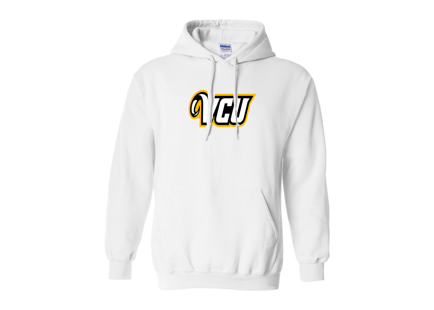 Men's Virginia Commonwealth Rams Gildan  Heavy Blend Hooded Sweatshirt