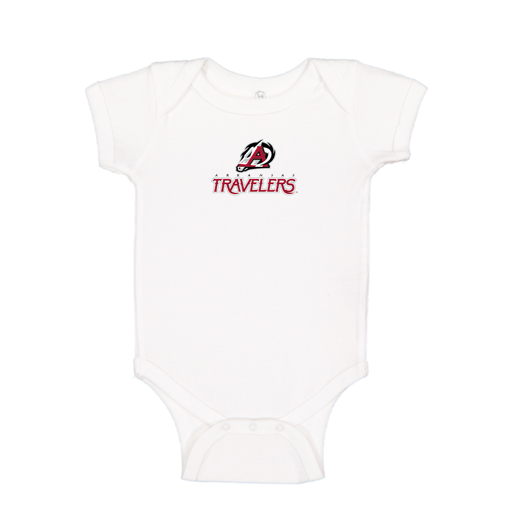Arkansas Travelers Logo Baby Romper Onesie