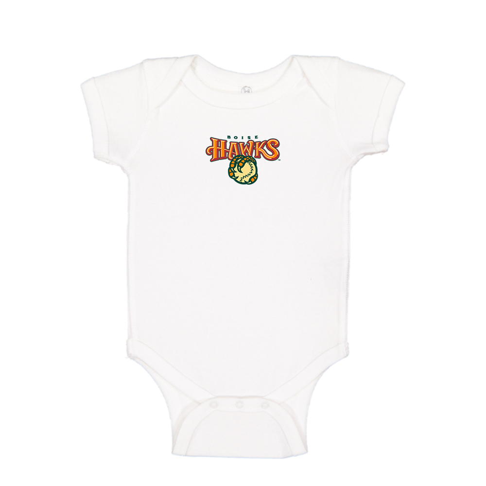 Boise Hawks Logo Baby Romper Onesie
