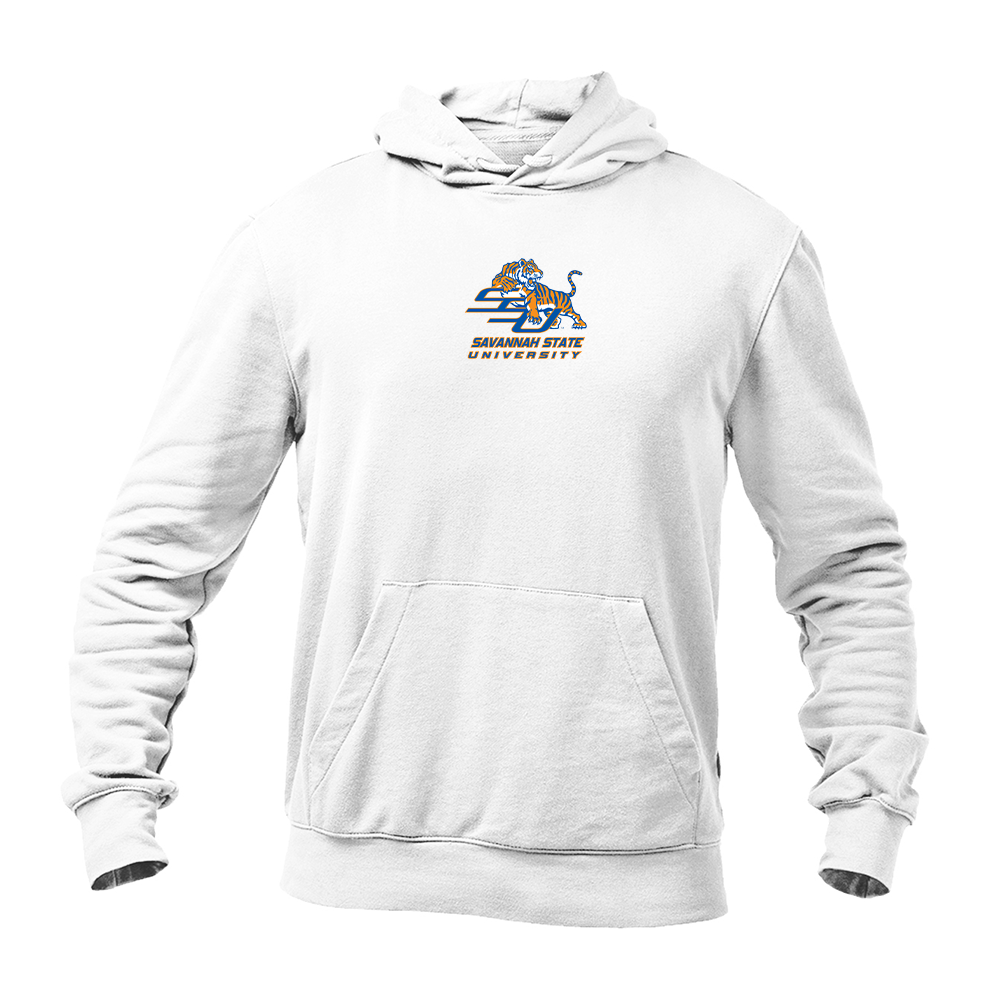 Men's Savannah State Tigers Logo Softstyle Midweight Hooded Sweatshirt