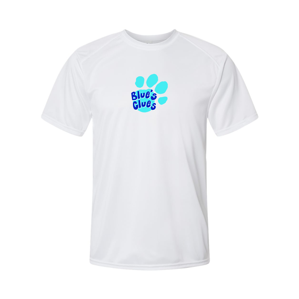 Men's Blues Clues Logo Polyester T-Shirt