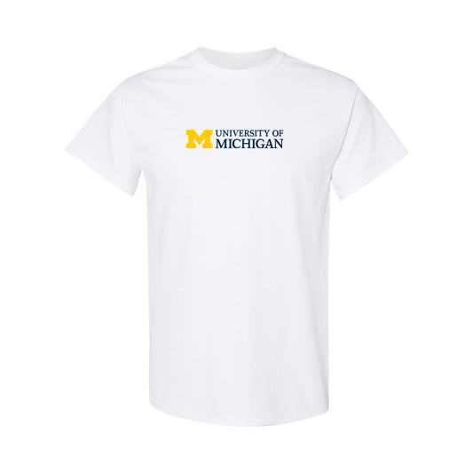 Men's University of Michigan Logo Cotton T-Shirt