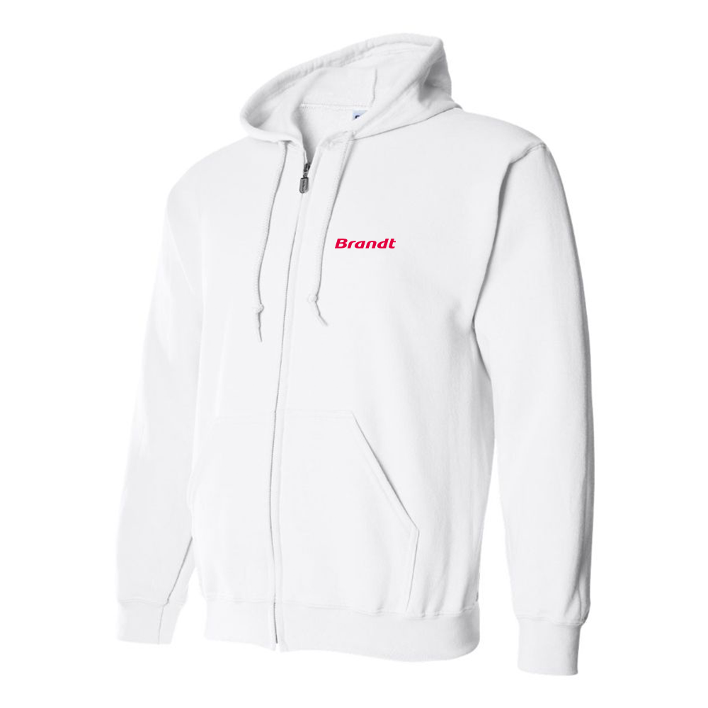 Men's Brandt Logo Zipper Hoodie