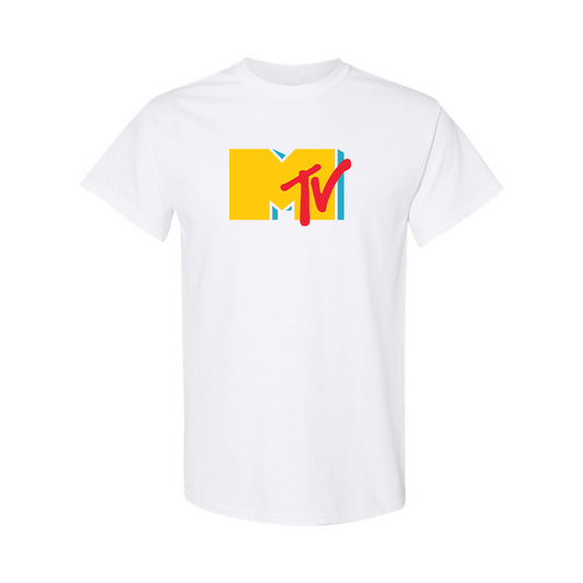 Men's MTV Logo Cotton T-Shirt