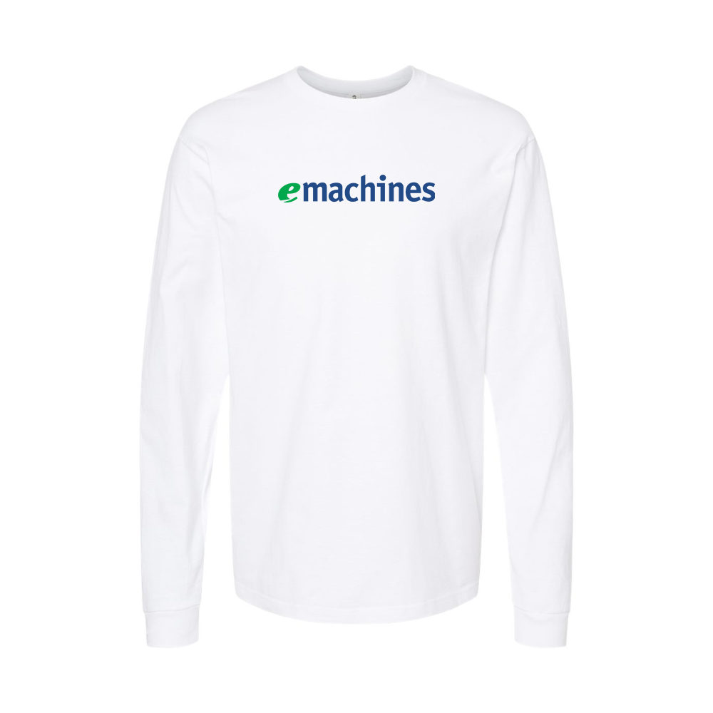 Men's eMachines Logo Long Sleeve T-Shirt