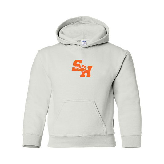 Youth Sam Houston State Bearkats Logo Gildan Heavy Blend  Hooded Sweatshirt