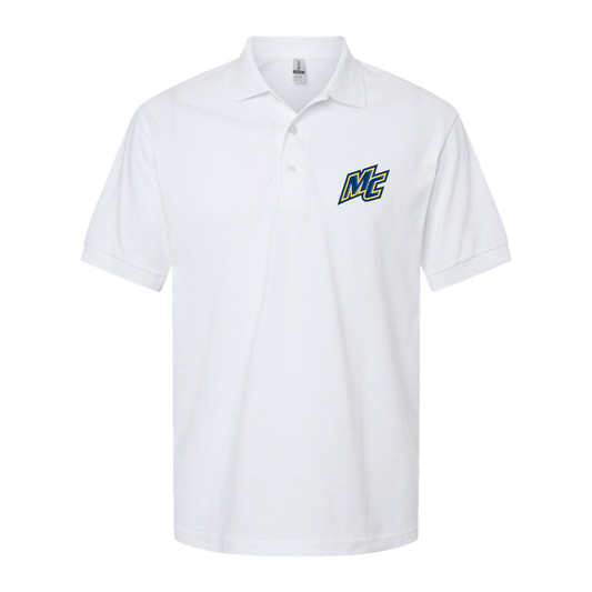 Men's Merrimack Warriors Logo Dry Blend Polo