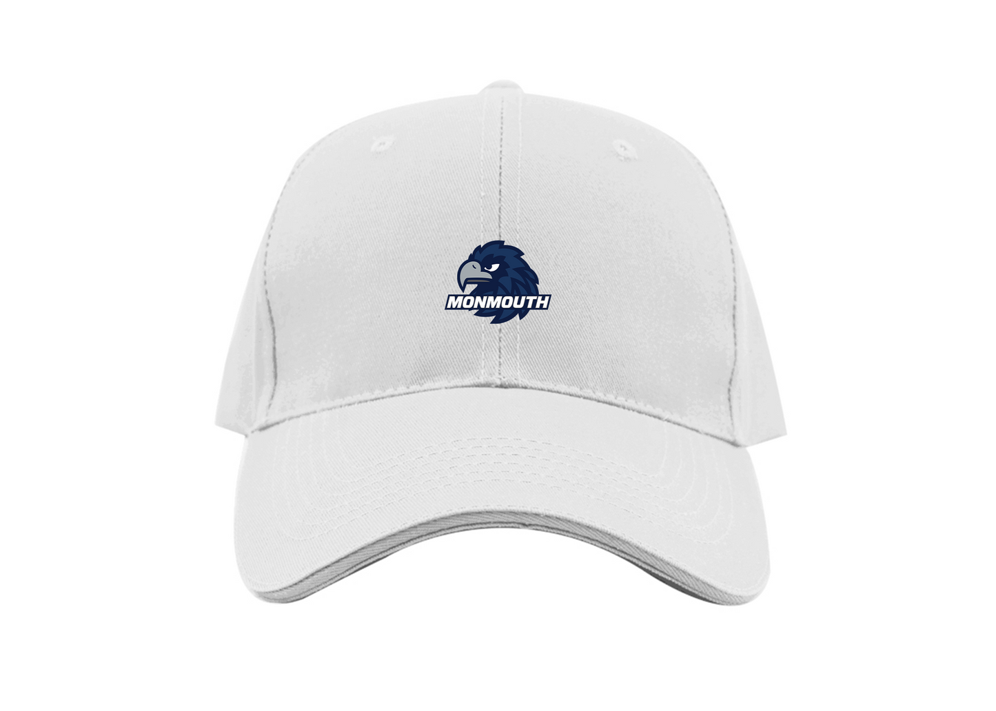 Monmouth Hawks Logo Dad Baseball Cap Hat
